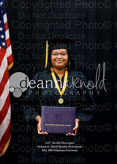 LSU Health Shreveport School of Allied Health Professions May 2018 Diploma Ceremony