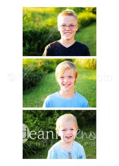 Briana and the boys